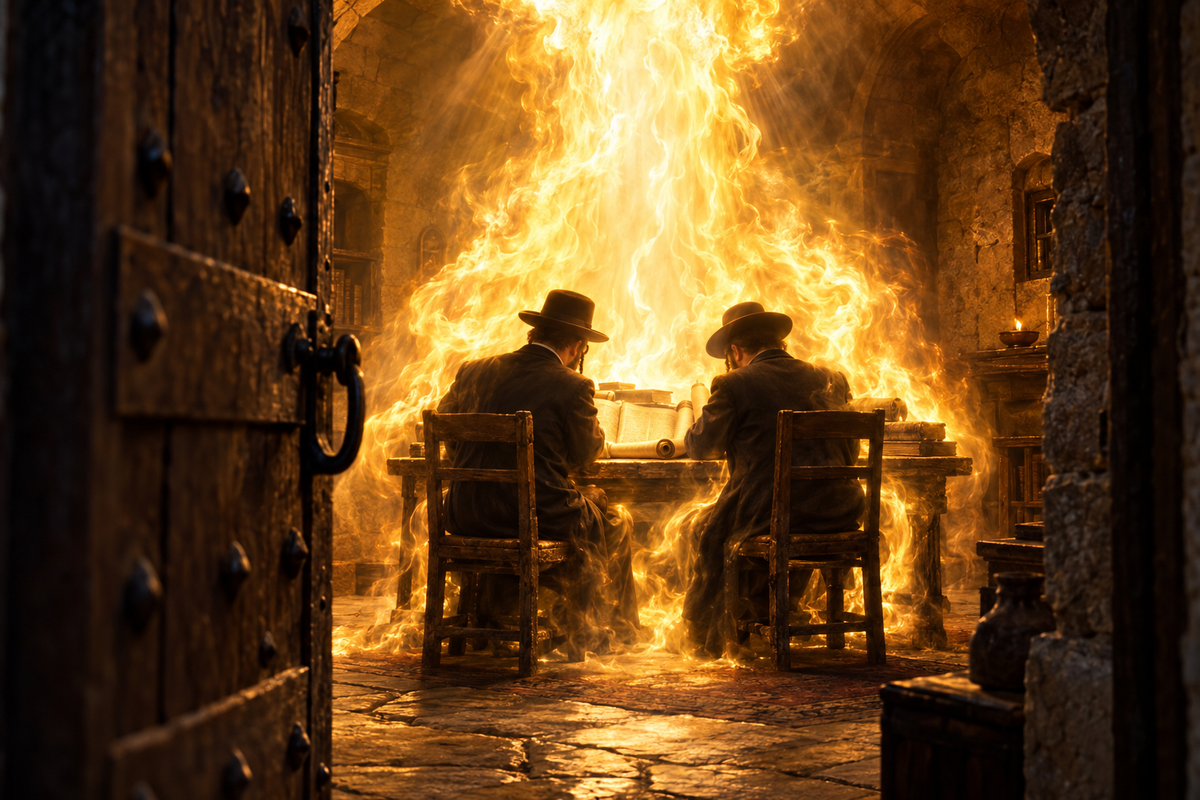 The Secret of the Fire of Torah: The Holy Flame of the Children of Israel