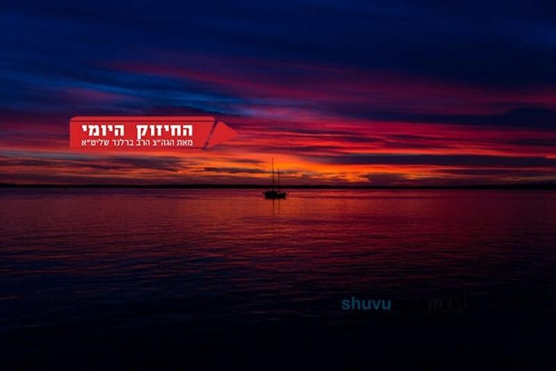 דיברת על מישהו שפכת נהרות של דם - החיזוק היומי מהגה"צ הרב אליעזר ברלנד שליט"א