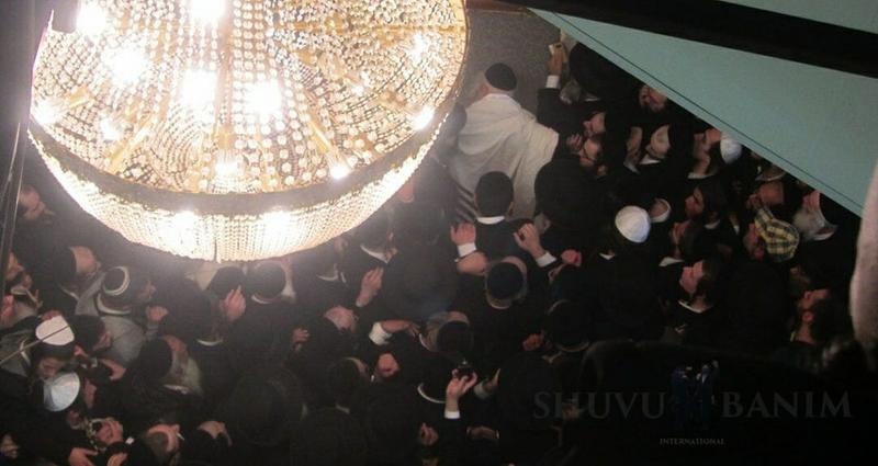 הגה"צ הרב אליעזר ברלנד שליט"א מגיע לראשונה לציון רבי נחמן באומן - תש"פ