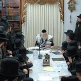 חבורת דף היומי בישיבת 'חכמה ודעת' בקודש פנימה