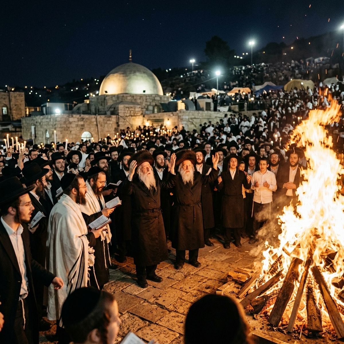 Watch: Shuvu Banim this past shabbos in Meron