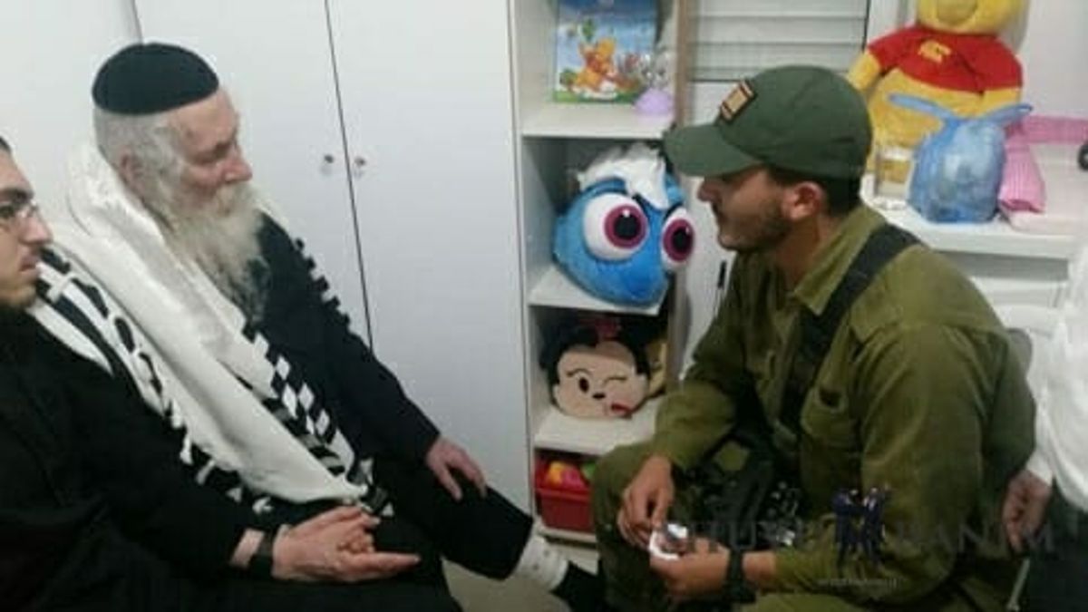 חוג בית חשמונאים וקבלת קהל בירושלים - הגה"צ הרב אליעזר ברלנד שליט"א