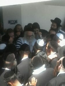 Rav Berland this morning in South Africa
