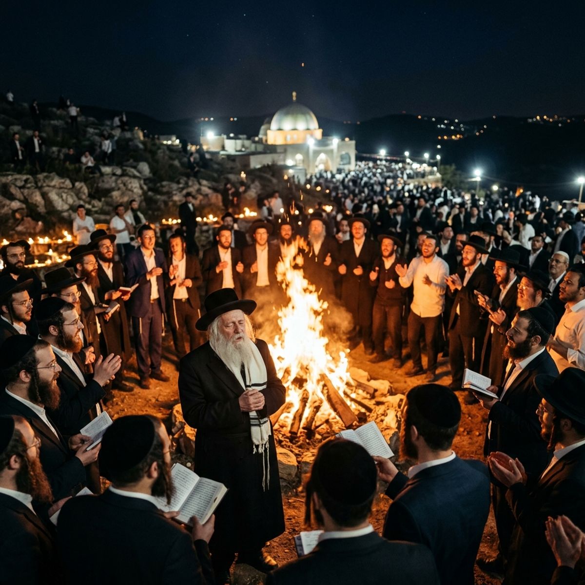 צפו: ספירת העומר ושירי ל"ג בעומר עם הגה"צ רבי אליעזר ברלנד שליט"א בהולנד