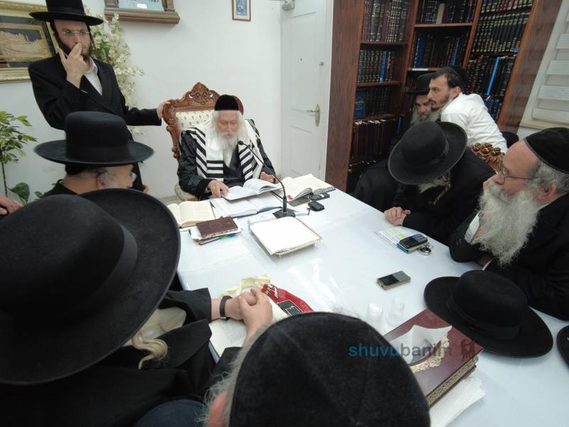 שיעור לתלמידי המשפיע הר"ר משה גרשנוביץ שליט"א בקודש פנימה