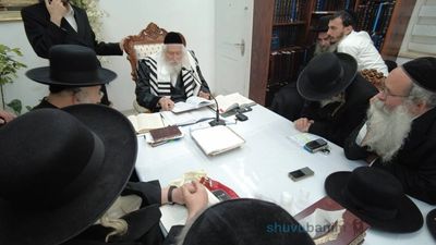 שיעור לתלמידי המשפיע הר"ר משה גרשנוביץ שליט"א בקודש פנימה