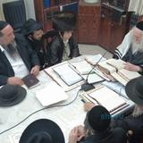 שיעור בבית הגה"צ רבי אליעזר ברלנד שליט"א לבני התורה מהעיר רכסים