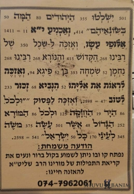 #1041 Prayer for hasmada in Torah Learning