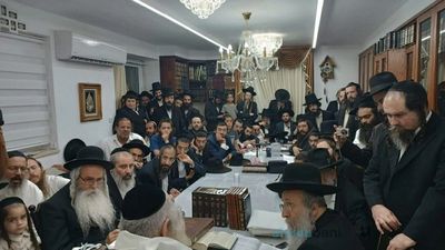 שיעור לכולל חצות בבני ברק בבית הגה"צ רבי אליעזר ברלנד שליט"א