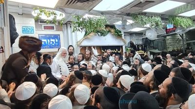 "בְּקוֹלוֹת וּבְרָקִים עֲלֵיהֶם נִגְלֵיתָ" • סיקור נרחב מקיבוץ שבועות במחיצתו של הגה"צ רבי אליעזר ברלנד שליט"א