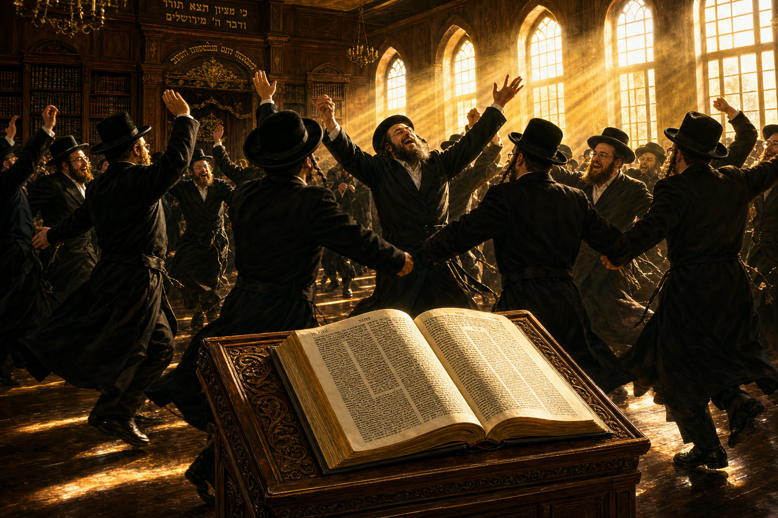 סוד קומת השמחה: כוחם של הריקוד והנגינה להביא גאולה