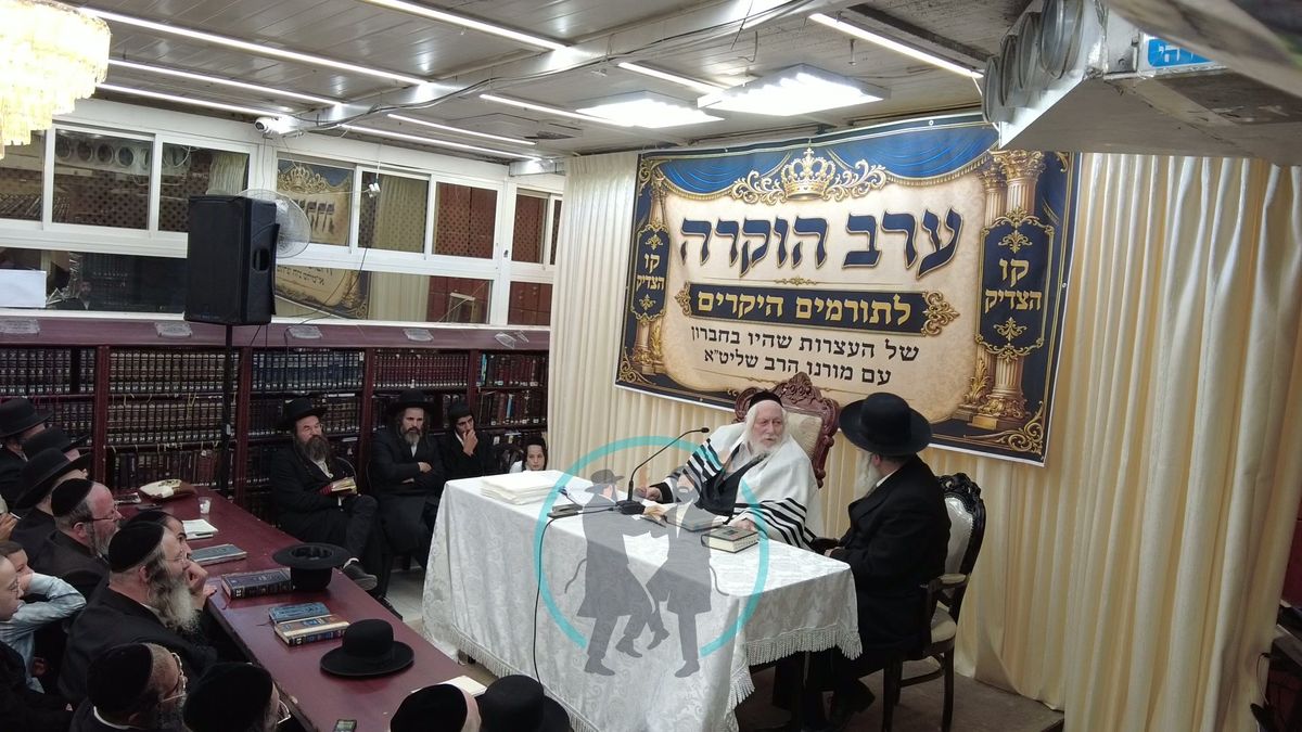 צפו: ערב הוקרה לתורמי העצרות בחברון — מורנו הרב ברלנד שליט"א בשיעור ליל ר"ח אלול: "מי שלא ראה את השם פנים בפנים — לא ראה כלום"