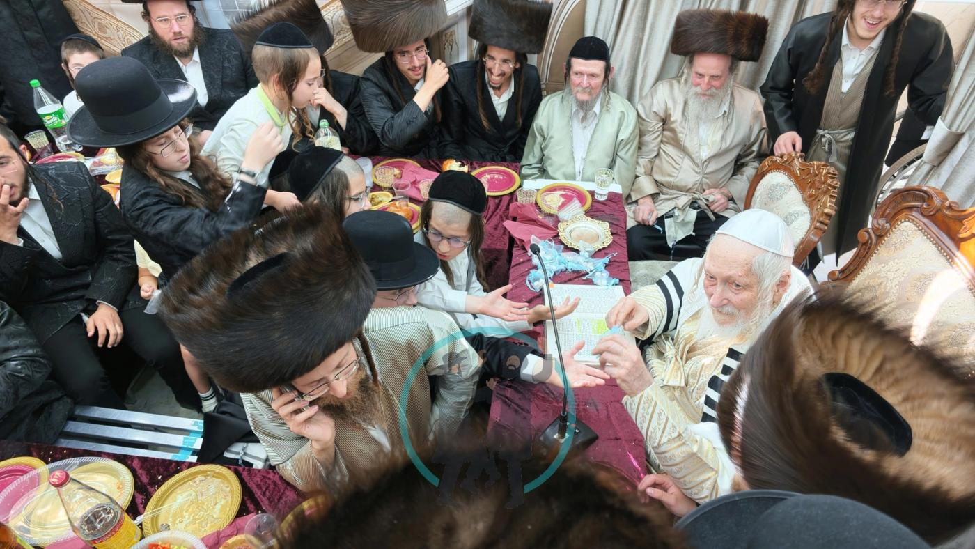 מבט רחב על המשתתפים בשמחת המצווה