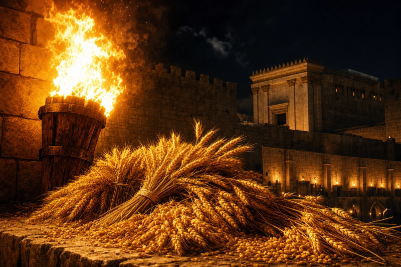 The Secret of the Great Tikkun, the Tree of Knowledge, and the Fiery Torches of Mashiach