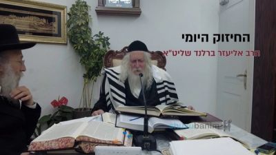 כח התפילה והבקשה - החיזוק היומי מהגה"צ הרב אליעזר ברלנד שליט"א