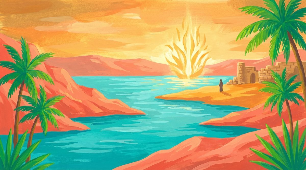 The Story of the Trembling Encounter in Tiberias: "This is Not a Human – This is an Angel of God"