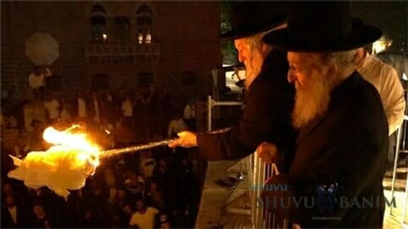 ל"ג בעומר בק"ק שובו בנים - הגה"צ הרב אליעזר ברלנד שליט"א: גלריית תמונות