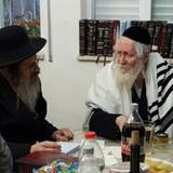 הגה"צ הרב אליעזר ברלנד שליט"א בביקור אצל תלמידו הרב משה גרשנוביץ'