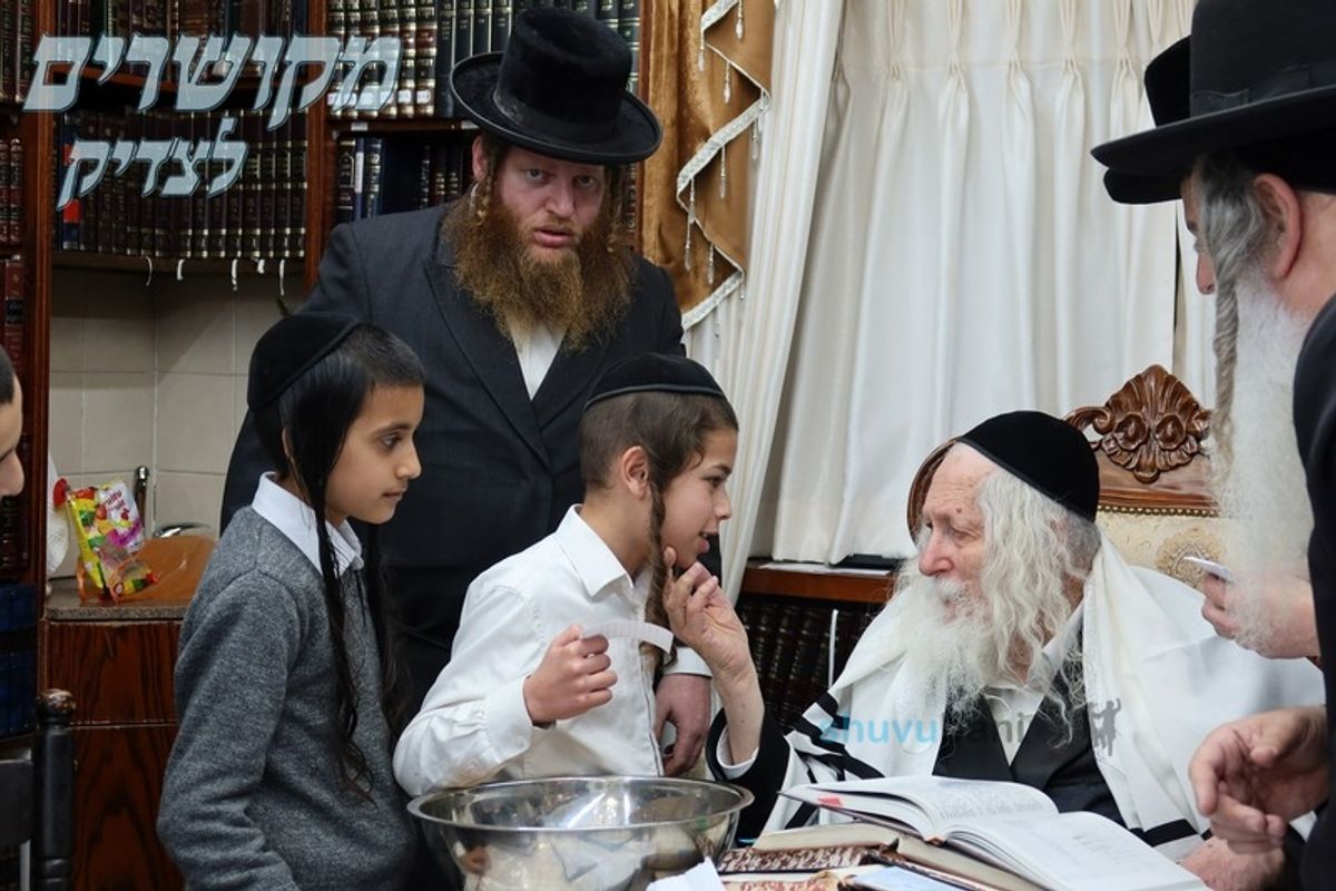 נֵס לַשּׁוֹשַׁנִּים • כיתה ה' בתלמוד תורה אמונת ציון בהתחלת לימוד הגמרא בקודש פנימה