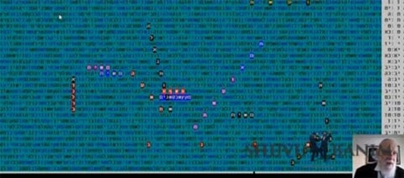 הרב מתתיהו גלזרסון מראה איך דברי הרב ברלנד מופיעים בקודים בתורה