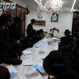 חבורת בני הנעורים בהשתתפות הגה"צ רבי אליעזר ברלנד שליט"א לחבורת הבחורים מבני ברק