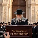 "Bikrovai Ekadesh" • Vea: El Gaón y Tzadik Rav Eliezer Berland shlita pronuncia el panegírico de la Sra. Singer a"h