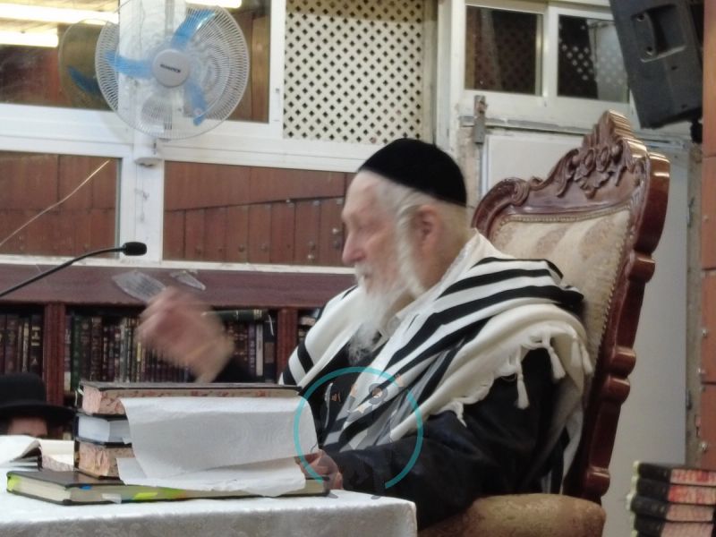 מורנו הרב אליעזר ברלנד שליט"א מוסר שיעור לנוער המתחזק
