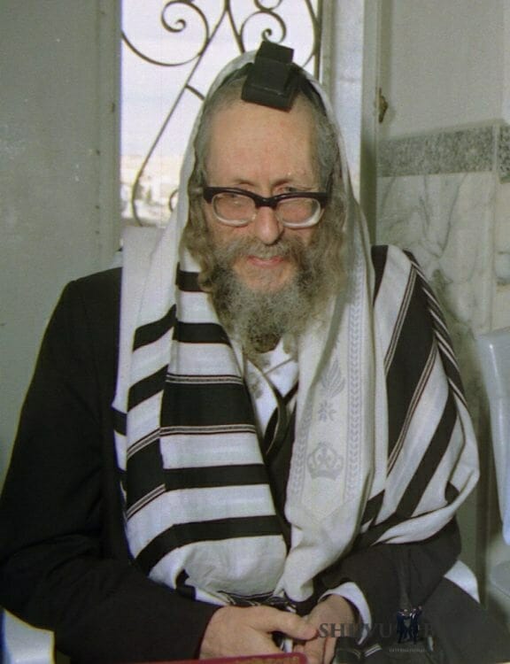 Rabbi Berland at Yeshiva