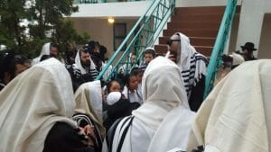 Kriat Shema this morning with the Rav