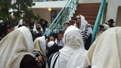 Kriat Shema this morning with the Rav