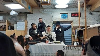 שפע של גילויים עם מורינו הרב אליעזר ברלנד שליט"א: שיעור בדף היומי, שחרית, ברית מילה ושיעור