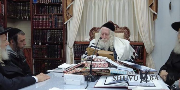 Shiur for Residents of Eilat at Home of Rabbi Eliezer Berland Shlit"a
