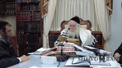 Shiur for Residents of Eilat at Home of Rabbi Eliezer Berland Shlit"a