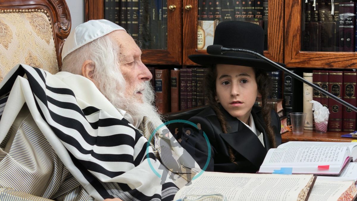 The Bar Mitzvah Celebration of the Great-Grandson of Rabbi Eliezer Berland shlit"a: "If You Lower Your Head — You Will Be Holy"
