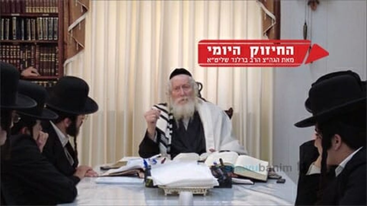 The Only Counsel is Faith and Trust – Daily Chizzuk by Rabbi Eliezer Berland Shlit”a