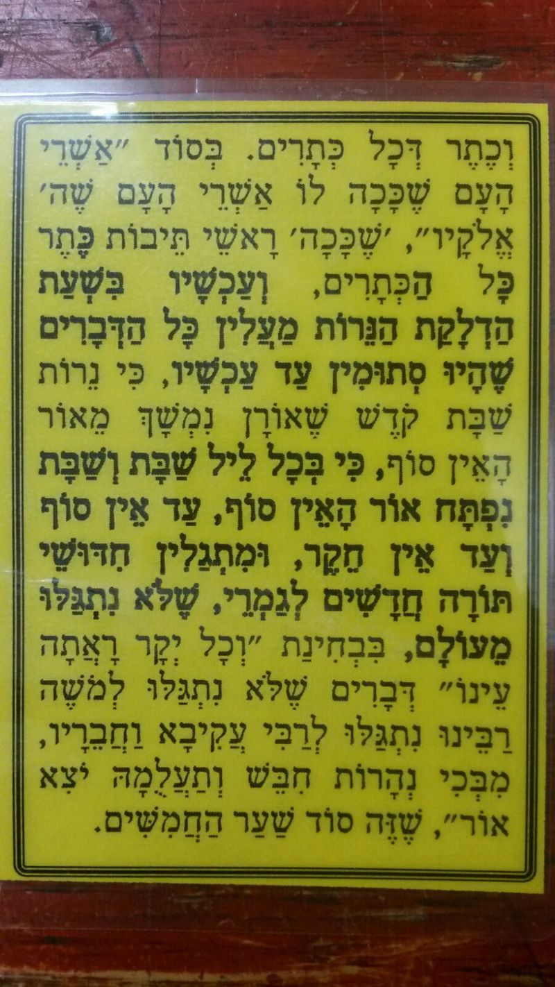 תפילה לפני הדלקת נרות שבת מאת הגה