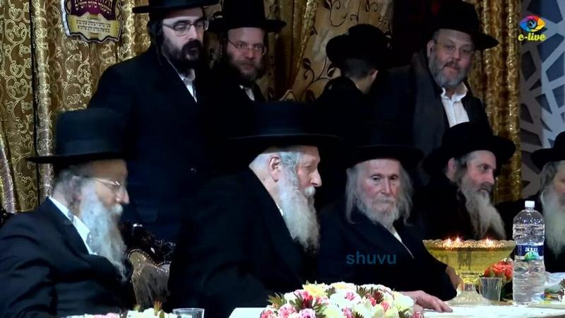 גליית תמונות מהילולה המרכזית של רבי נתן וסיום הש"ס עם הגה"צ הרב אליעזר ברלנד