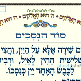 סוד הנסכים • המאמר היומי מהגה"צ רבי אליעזר ברלנד שליט"א