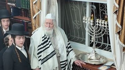 Malevah Malkah and Lighting of Fourth Chanukah Candle in Rav Berland’s Home Motza’ei Shabbat Chanukah