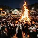 LIVE STREAM LAG B'OMER 2022 MAIN FIRE JERUSALEM AND MERON
