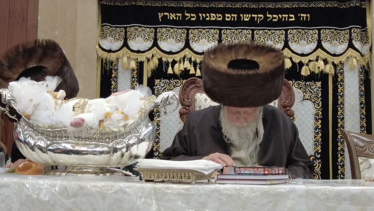 בְּכוֹר בָּנֶיךָ תִּפְדֶּה ◇ פדיון הבן לבן נין מורינו הרב שליט"א