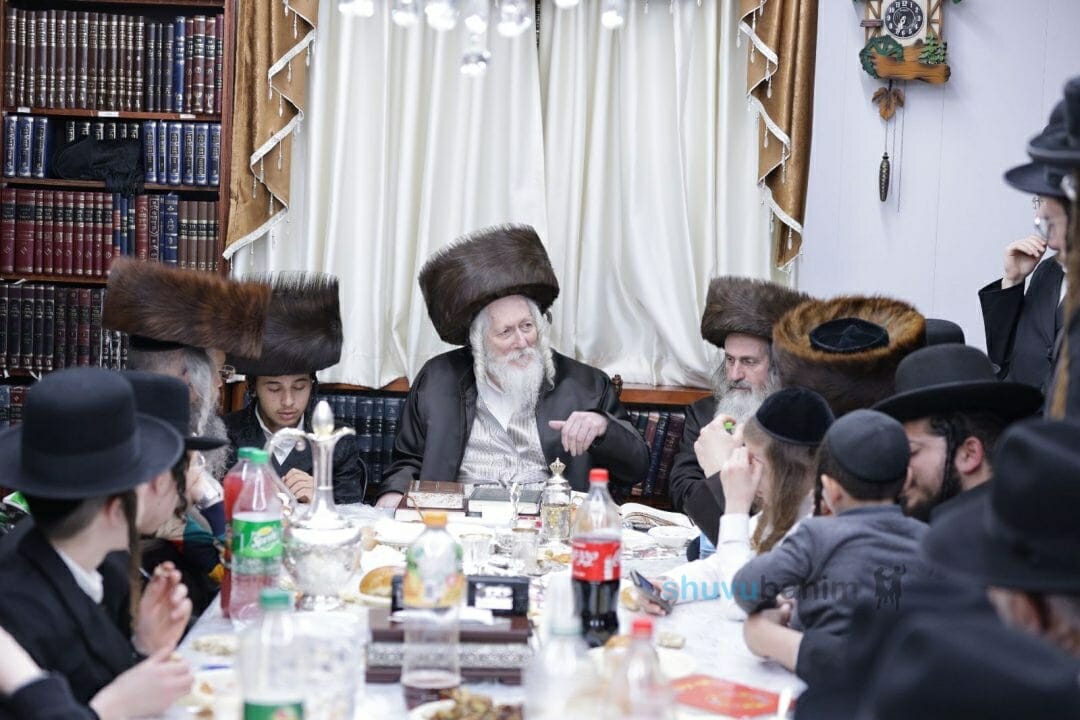 "בגן עדן מקדם"  • שבע ברכות אחרון לנינת הגה"צ רבי אליעזר ברלנד שליט"א במעונו  • גלריית תמונות מרהיבה