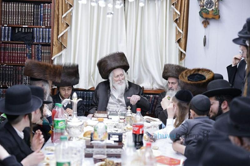 "בגן עדן מקדם"  • שבע ברכות אחרון לנינת הגה"צ רבי אליעזר ברלנד שליט"א במעונו  •