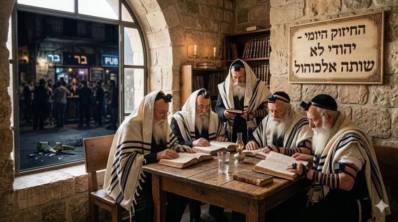 יהודי לא שותה אלכוהול - החיזוק היומי 