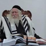 שיעור לתושבי פתח תקווה במעונו של הגה"צ רבי אליעזר ברלנד שליט"א