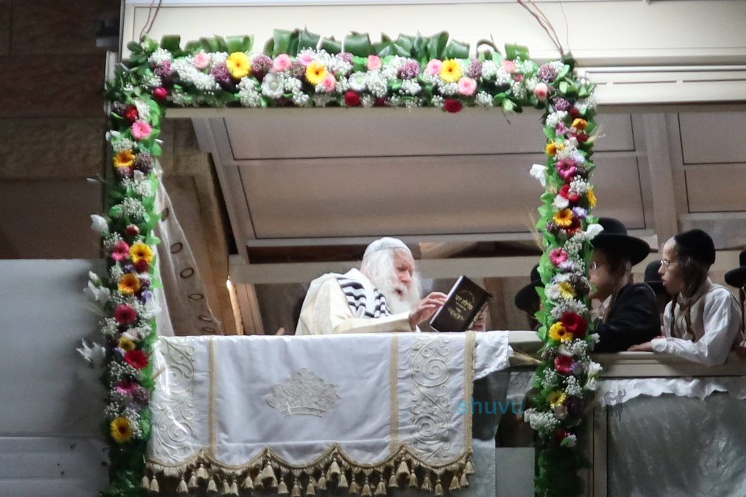 כל מי שהיה בשבועות בשובו בנים זכה לראות את הקולות והברקים • שיעור חג השבועות מהגה"צ רבי אליעזר ברלנד שליט"א