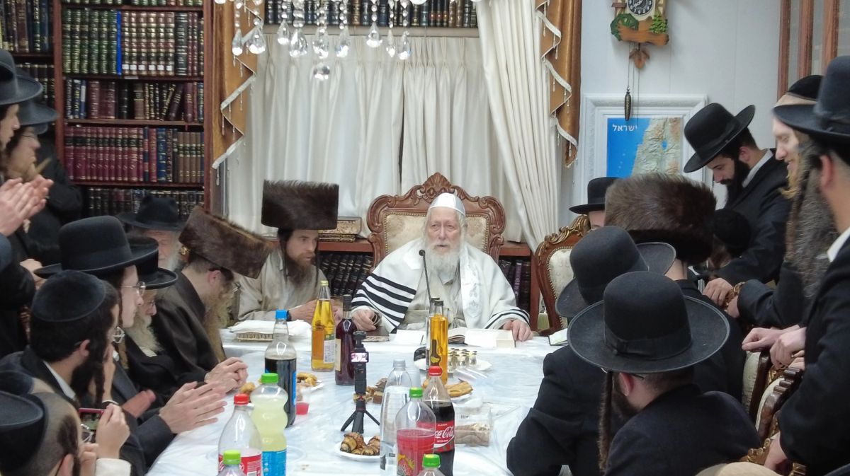 שמחת הווארט בבית מורנו הרב ברלנד שליט"א: ר' נחמן שיינפלד