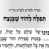 סוד נקרת הצור מתגלה בהוד שבנצח - תפילה לספירת העומר