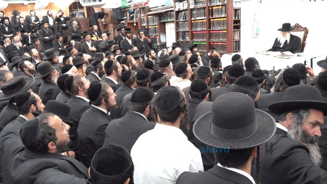 וֶהֱיוּ נְכוֹנִים • מאות אברכים בכינוס הכנה לחג מתן תורה