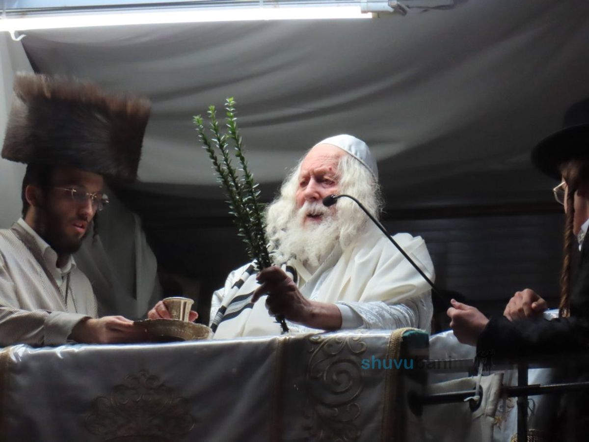 בְּרֵאשִׁית בָּרָא אֱלוֹקִים • שבת בראשית בצילו של הגה"צ רבי אליעזר ברלנד שליט"א